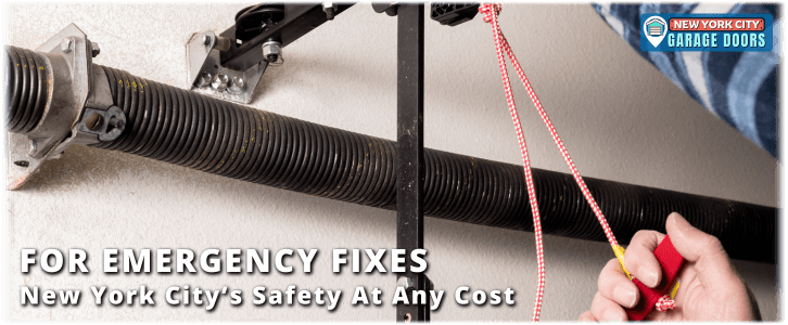 Broken Garage Door Spring New York City